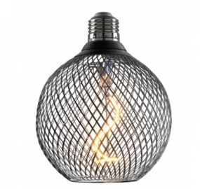 11707  LED VISILICA E-27 2,5W BLACK 1800K GOLDEN GLAS